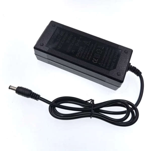 36V 2A Cargador de batería output 42V 2A input 100-240 VAC Lithium Li-ion Li-poly Charger For 10Series 36V Battery