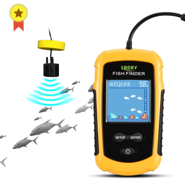 Sonar para encontrar peces 45 grados radar