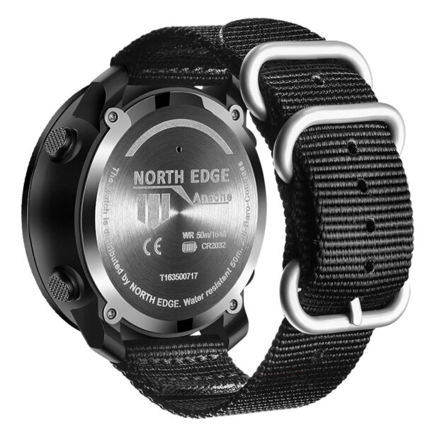 NORTH EDGE Men's sport Digital watch Hours Running Swimming Military Army watches Altimeter Barometer Compass waterproof